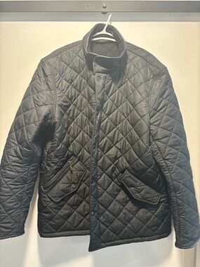 Barbour Black Quilted Lightweight Jacket